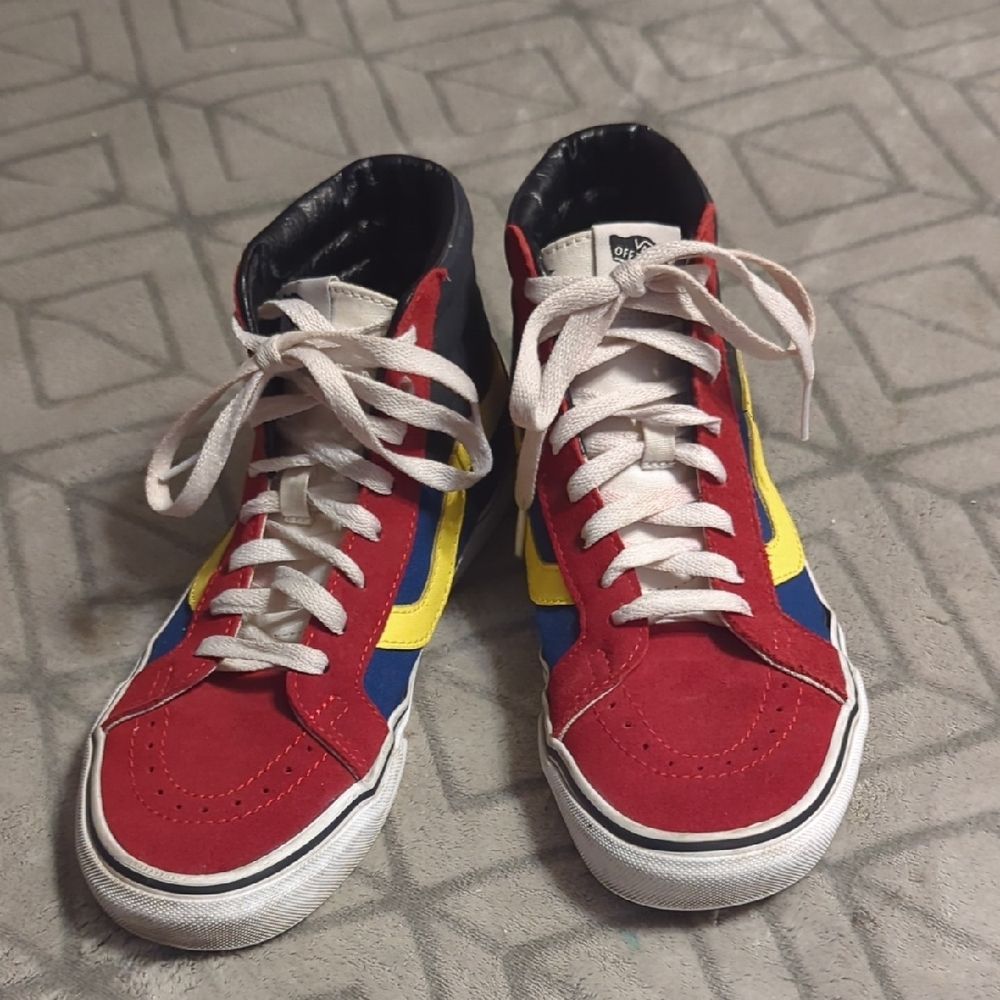Vans Sk8-Hi Reissue Otw Rally Chili Pepper Men’s Size 7 Red Wom. 8.5